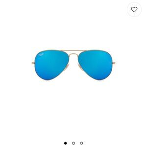 Ray-ban Aviator Flash in blue flash